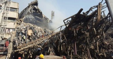 iran plasco yangın