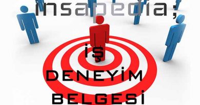 iş deneyim BELGESİ