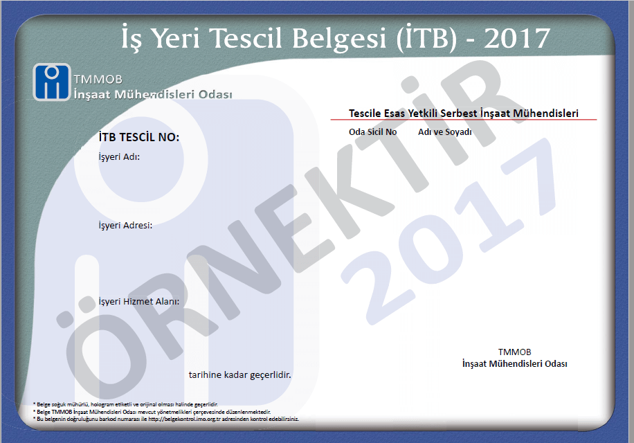 İnşaat Mühendisi Statik Proje İmza Yetkisi