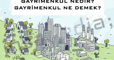 Gayrimenkul Nedir- Gayrimenkul Ne Demek