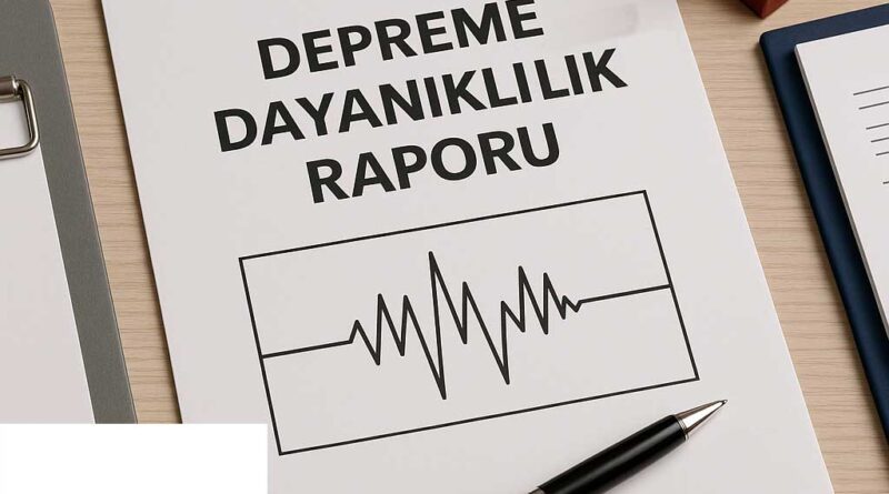 deprem raporu-bina performans raporu