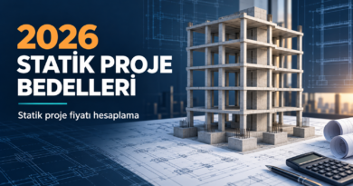 2026- statik proje bedeli-ücreti