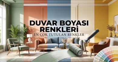 En Çok Uygulanan Duvar Boyası Renkleri