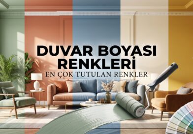 En Çok Uygulanan Duvar Boyası Renkleri